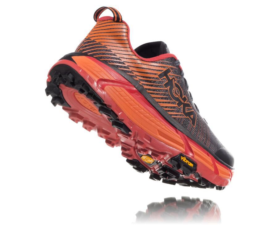 Hoka One One Spor Ayakkabı Erkek Siyah/Kırmızı - Evo Mafate 2 - DQ4129360